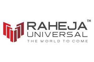 Raheja Universal main black logo